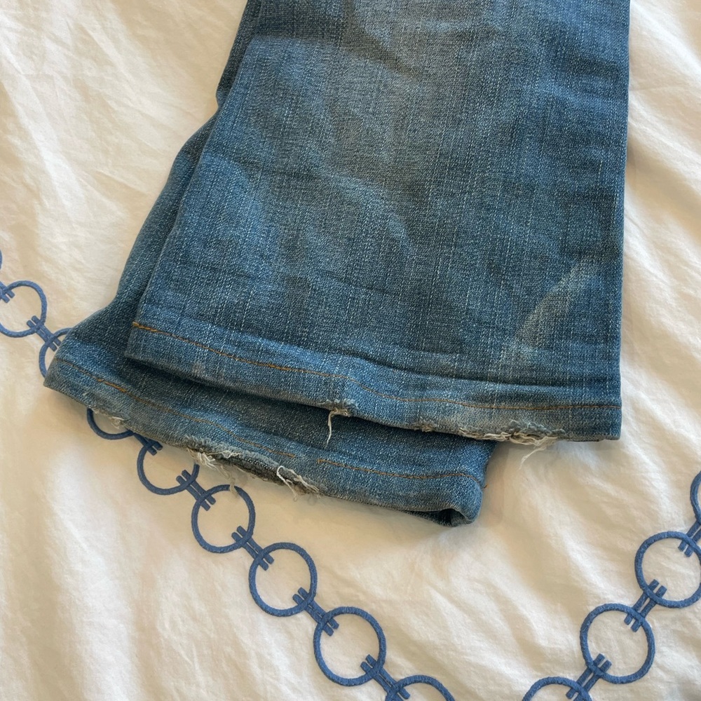 True religion low rise flare jeans - Picture 3 of 5
